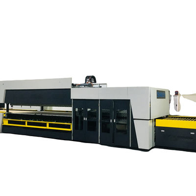 kwaliteit  Energy Saving Architecture High Efficiency PLC Control Glass Tempering Machine China Glass Furnace fabriek