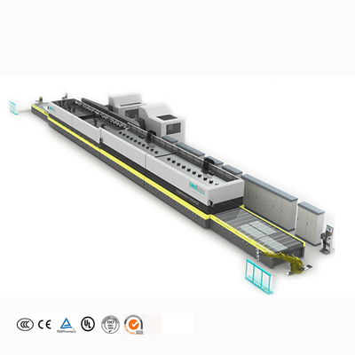 Architecture Forced Convection Heating Small Glass Furnace Tempered Glass Making Machine