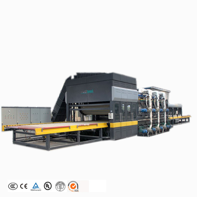 Architectures Furniture Automobile Home Appliance Luoyang LandGlass Gas Heating Solar Powered Tempered Glass Tempering Furnace